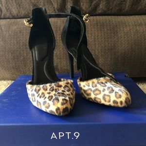 Apt 9 Leopard print pumps